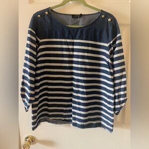 The Limited nautical blouse • Women’s large